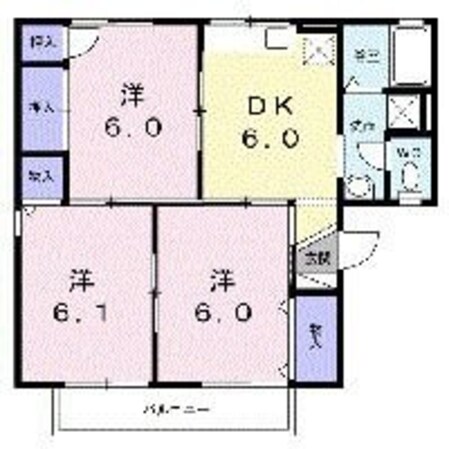 サンワハイツBの物件内観写真